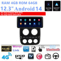 12.3'' Carplay Stereo Radio Head Unit for Jeep Compass Patriot (2010-2016)