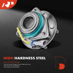 2X Wheel Hub & Bearing Assembly w/ ABS for Chevy Corvette