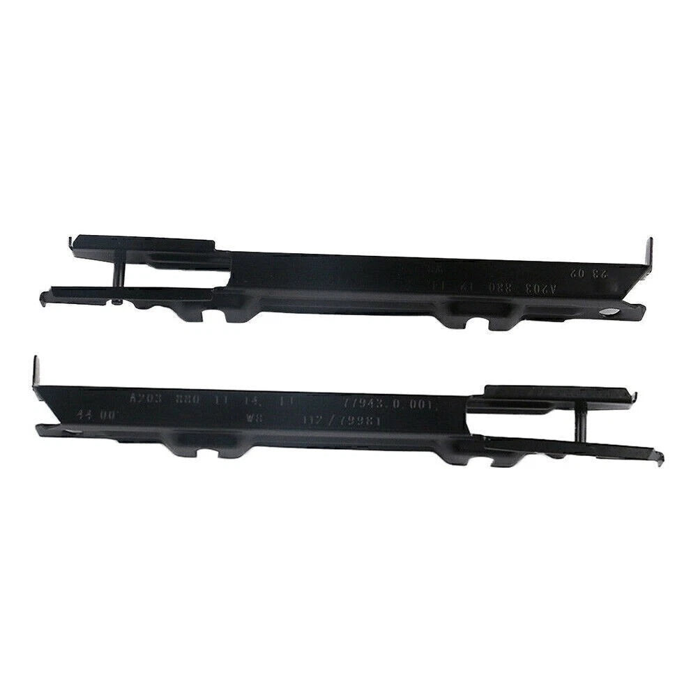 Pair Driver Front Bumper Bracket End for Mercedes Benz C240 C320 C32 C230 (2001–2005)