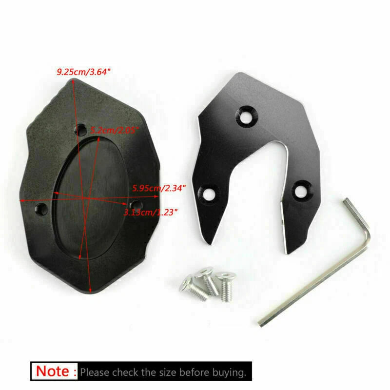 Kickstand Extension Pad for Kawasaki Versys-X300 (2017–2018)