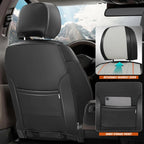 Front Row Bucket Seat Cover for Universal Fit (1st Row) - Grey