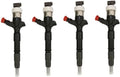 4X Fuel Injector 23670-30050 for Toyota Vigo Hilux Hiace (2005–2015)