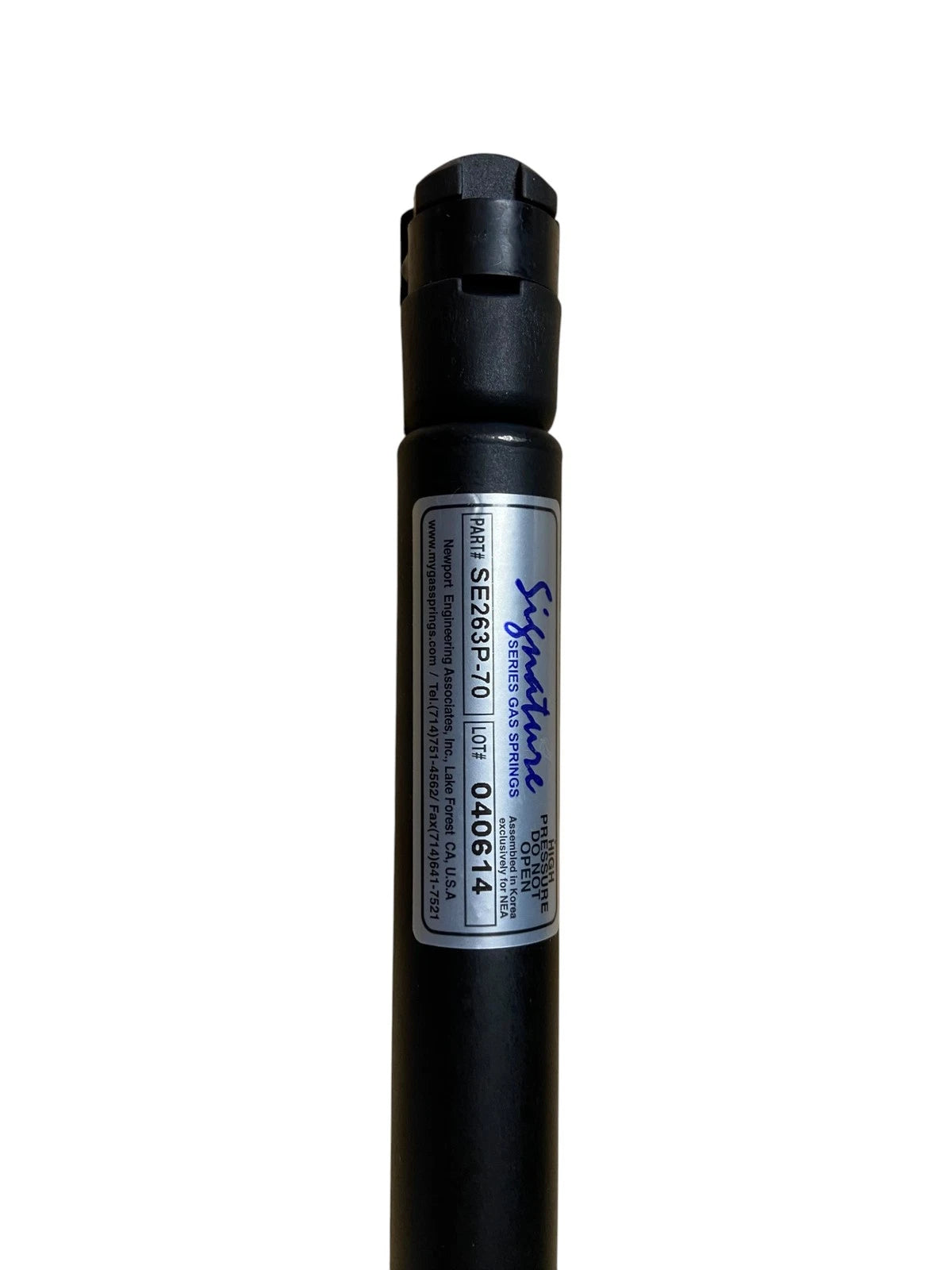 Gas Spring 26.3" 70 Lb Force for Signature SE263P-70 (OEM)