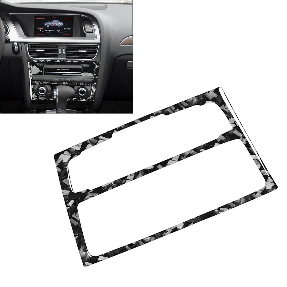 Center Console CD Panel Cover Trim for Audi A4 A5 S4 S5 RS4 RS5 Q5 SQ5 (2008-2023)