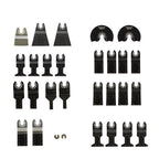 Set of 29 Oscillating Saw Blades for Universal Tools