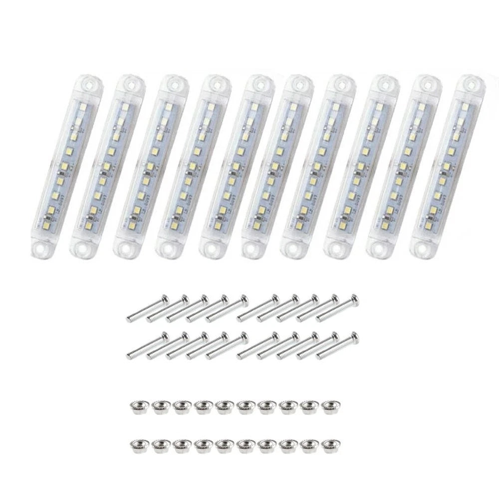 20X Waterproof LED Trailer Side Marker Light for Car Truck (EOJ)