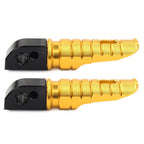 Gold Aluminum Rear Footrests for Street Scrambler 900 T100 T120 (2016-2023)