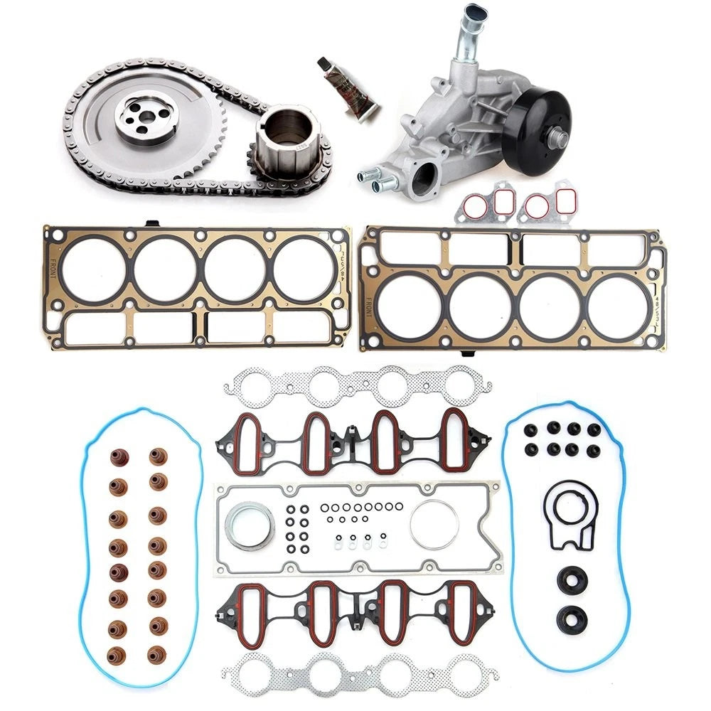 Head Gasket Set, Timing Chain Kit, Water Pump for GMC Yukon (2006)