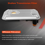 Transmission Oil Filter Set for GMC Sierra Chevy Silverado 2500 HD (2001-2010)