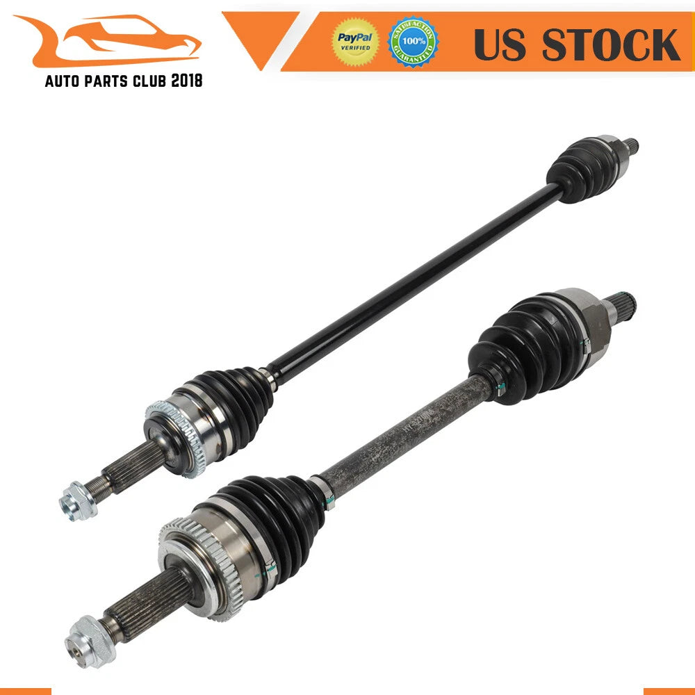 Pair Front CV Axle for Hyundai Veloster (2012–2017) 1.6L Auto