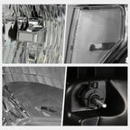 Direct Replace Headlight for Ford F150 (2009–2014) Chrome Housing Clear Corner