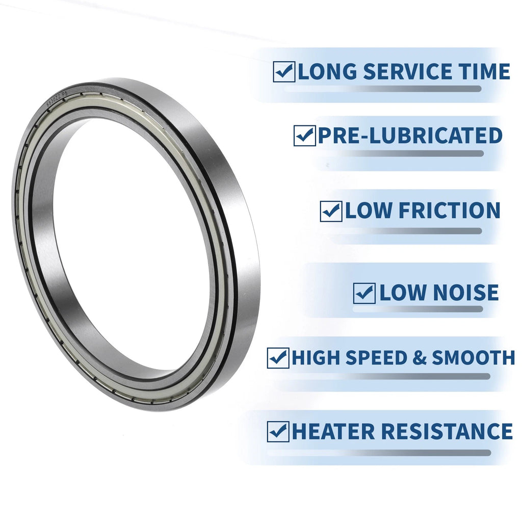 Deep Groove Ball Bearing 6830ZZ for Scooter Skateboard (150x190x20mm)