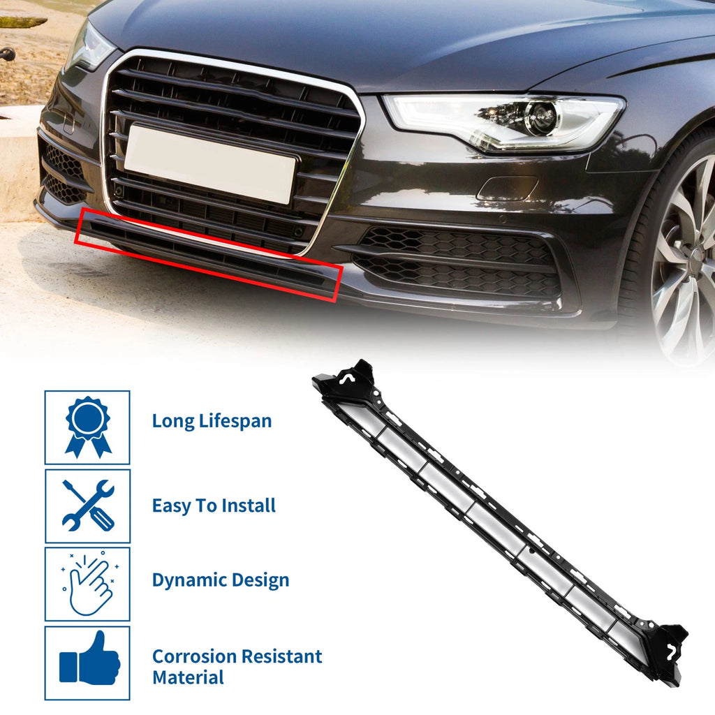 Front Hood Bumper Grille for Audi A6 (2018) No. 4G0807683C