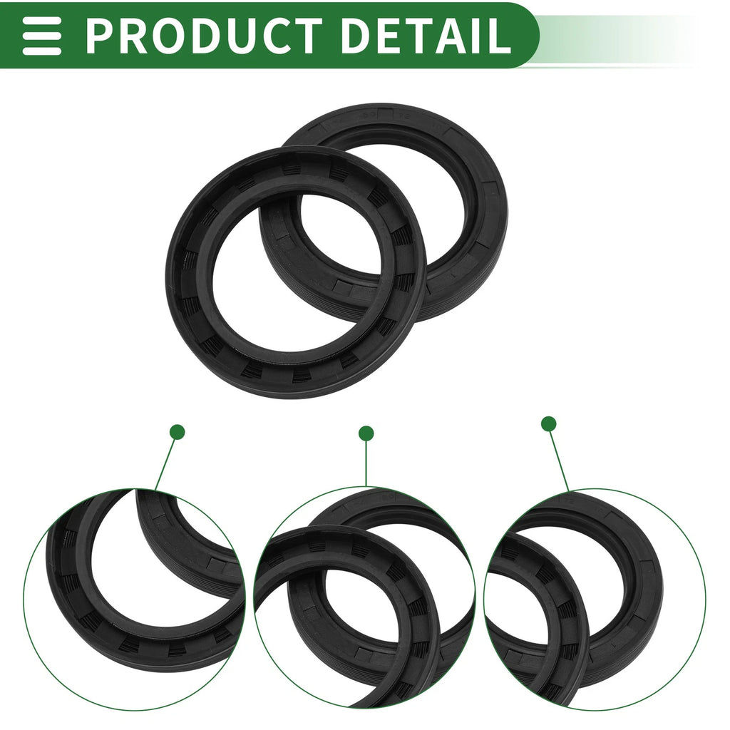 Oil Seal   - NBR Rubber 50x72x10mm