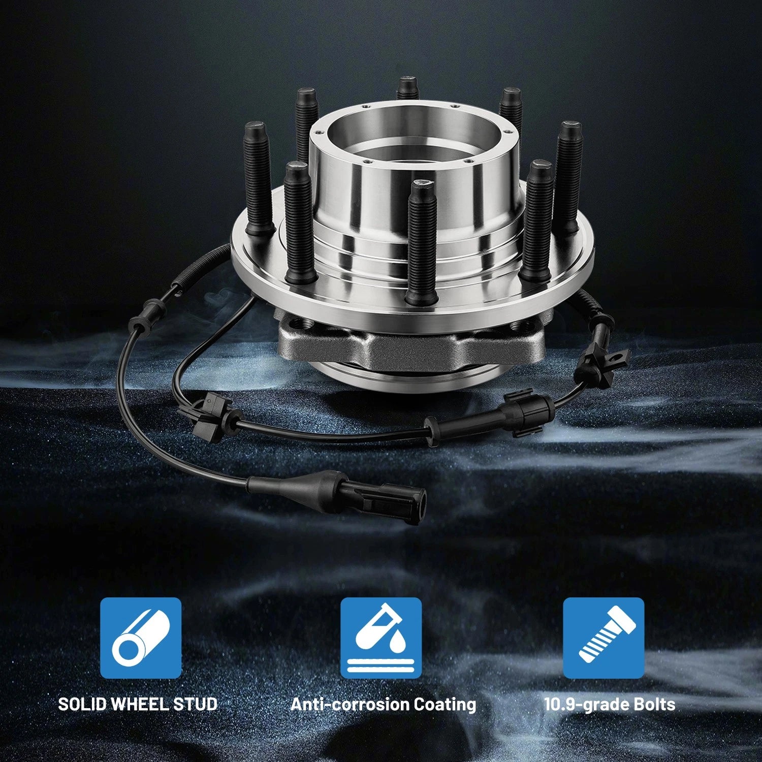Front Wheel Hub Bearing for Ford F250 F350 Super Duty SRW 4WD (2005–2010)