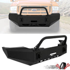 Front winch bumper with bull bar for Ford F250 F350 Super Duty (1999–2004)