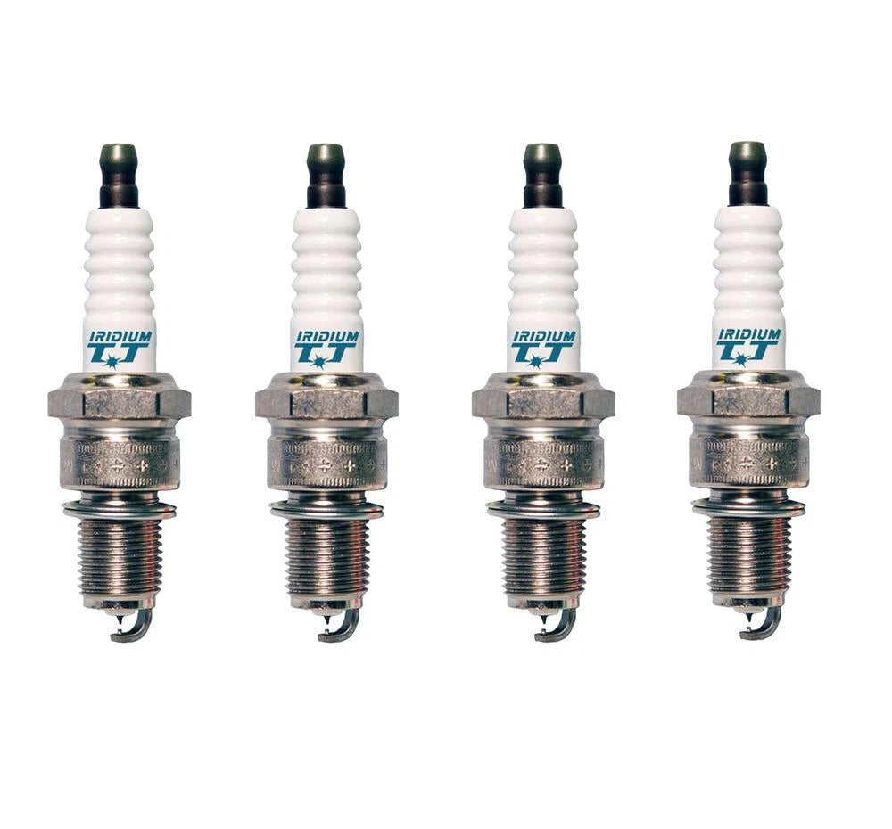 Set of 4 Denso Iridium TT Spark Plugs (Gap 0.040) for