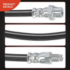 2X Rear Brake Hydraulic Hose for BMW E30 M3 M4 (1982–2021)
