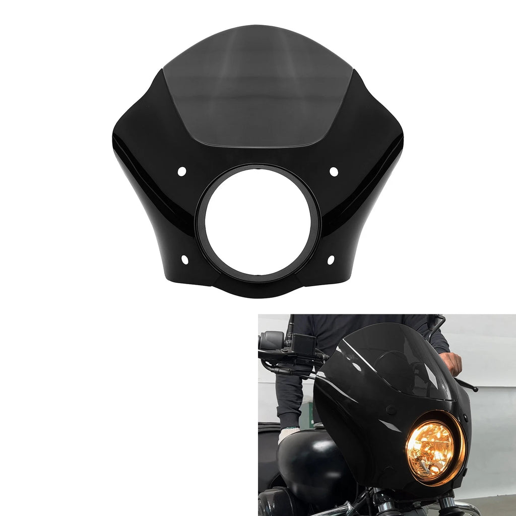Gauntlet Headlight Fairing Windscreen for Harley Sportster XL 1200 883 (1988–2022)