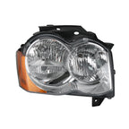 Halogen Headlight Assembly for Jeep Grand Cherokee (2008-2010) Driver + Passenger
