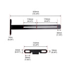 Speaker Mount T-Bracket for Golf Cart SE18 SE26 SEB26 SEDS32