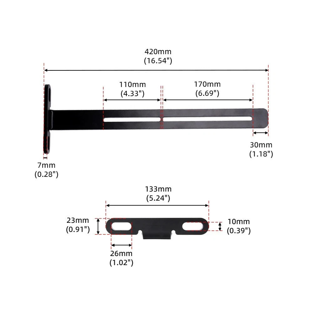 Speaker Mount T-Bracket for Golf Cart SE18 SE26 SEB26 SEDS32