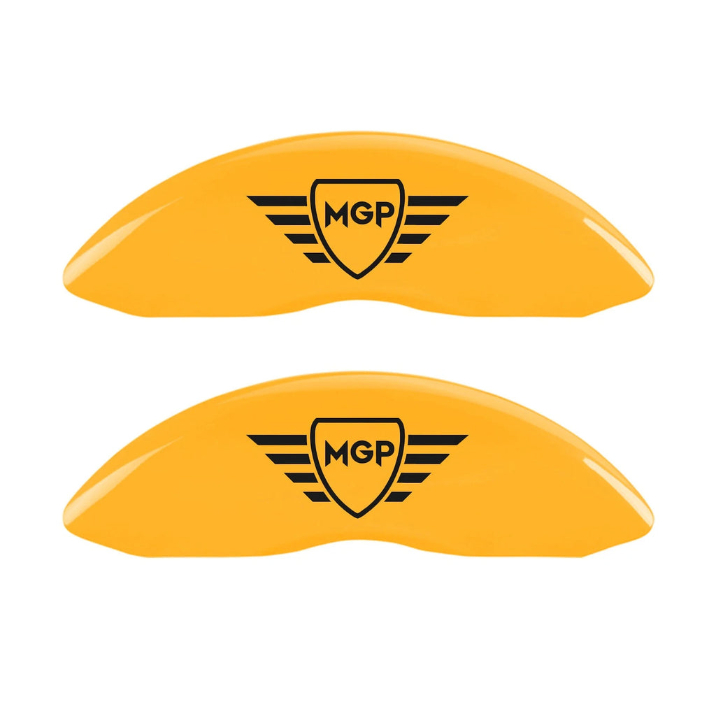 Set of 4 Yellow Caliper Covers for Lincoln Navigator (2018–2020)