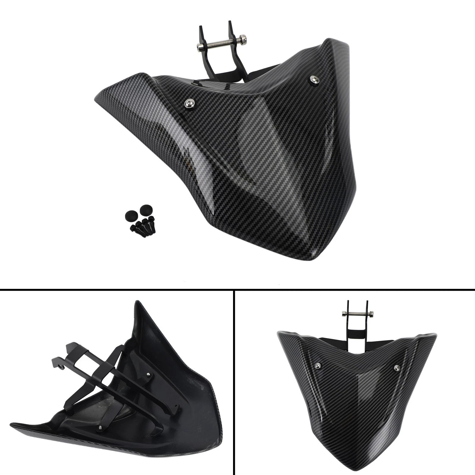 Carbon ABS Front Fender Beak Extension for Yamaha Tenere 700 (2019–2022)