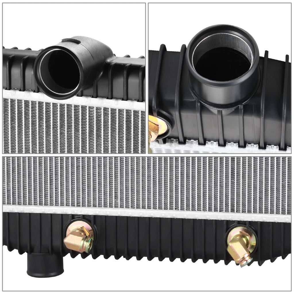 2X Aluminum Core 2-Row Radiator for International ProStar/8600 8500 TranStar (2010–2015)