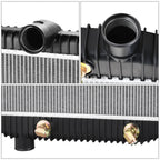 2X Aluminum Core 2-Row Radiator for International ProStar/8600 8500 TranStar (2010–2015)