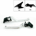 Long Brake Clutch Levers for Hyosung GT250R GT650R (2006–2010) Silver T9