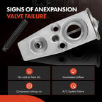 A/C Expansion Valve for Chevrolet Equinox GMC Terrain (2010–2016)