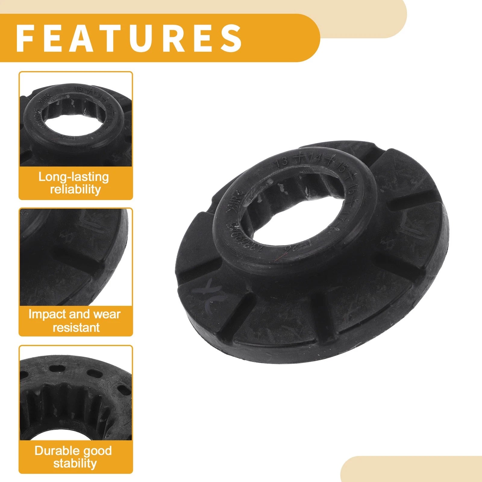 Front Upper Coil Spring Insulators No. 13369945 for Chevrolet Trax (2017–2022)