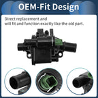 Engine Coolant Thermostat Housing Assembly for Ford Focus MK2, Fusion, Fiesta MK6