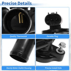 Engine Coolant Thermostat Housing Assembly No. 12672523 for Buick Encore (2016–2021)