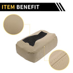 Center Console Cover for Chevrolet (Microfiber Leather, Zipper, Beige)