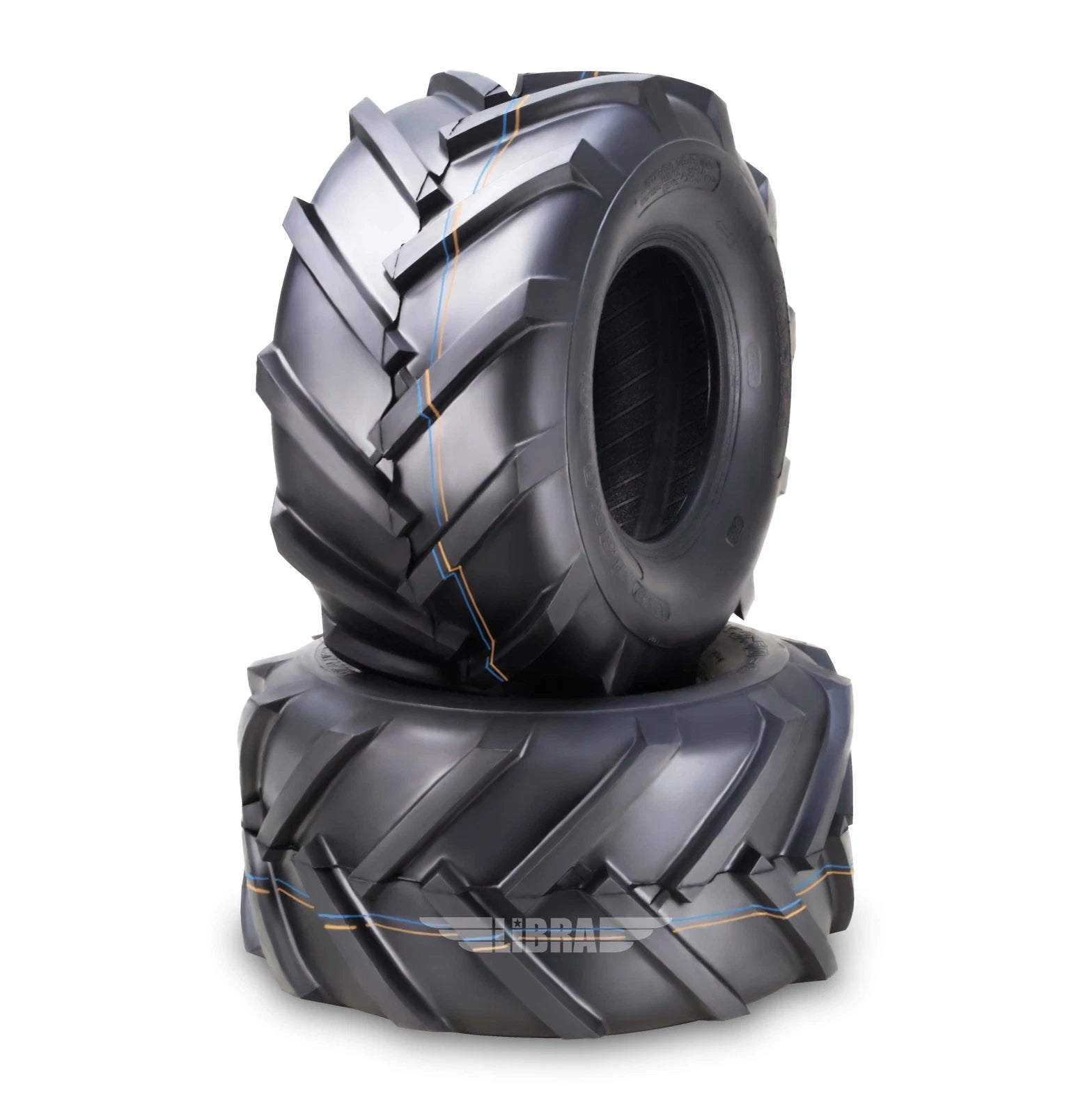 2 WANDA 18x9.5-8 Turf Tires for Lawn Mower Agriculture Tractor (6PR)