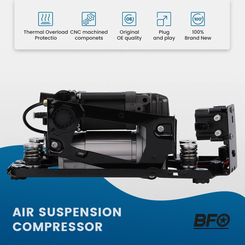 Air Suspension Compressor with Bracket for BMW 7-Series (2009-2015)