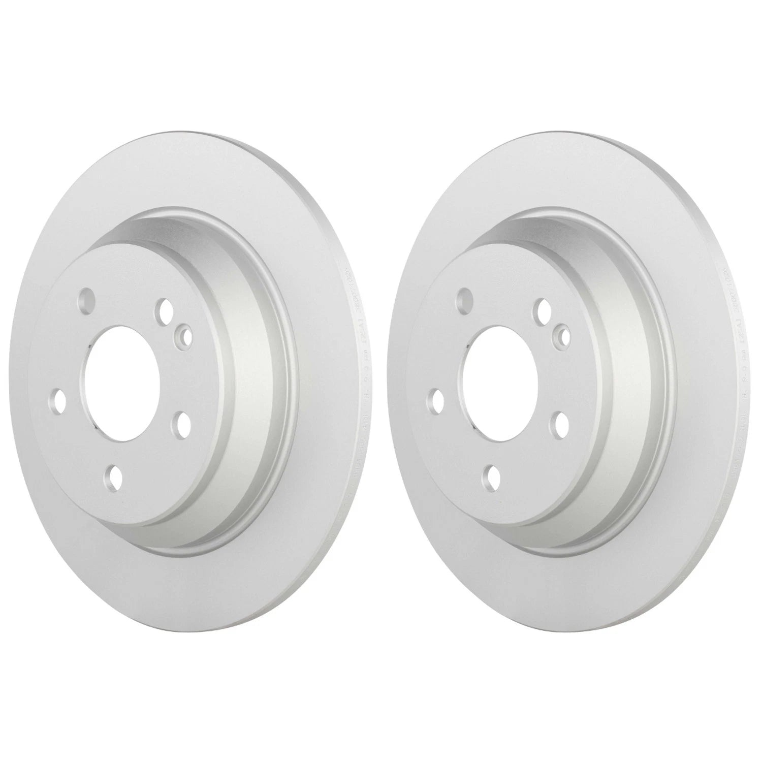 Set of 2 Bosch QuietCast Rear Disc Brake Rotors for Mercedes-Benz V Metris (2016–2023)