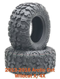 Set of 2 Front Tires for Arctic Cat Wildcat X/4X (2013–2016) 27x9R14 8PR Radial