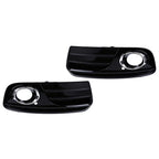 1 Pair ABS Front Bumper Fog Light Grille Cover Trim for Audi Q5 (2013–2017)