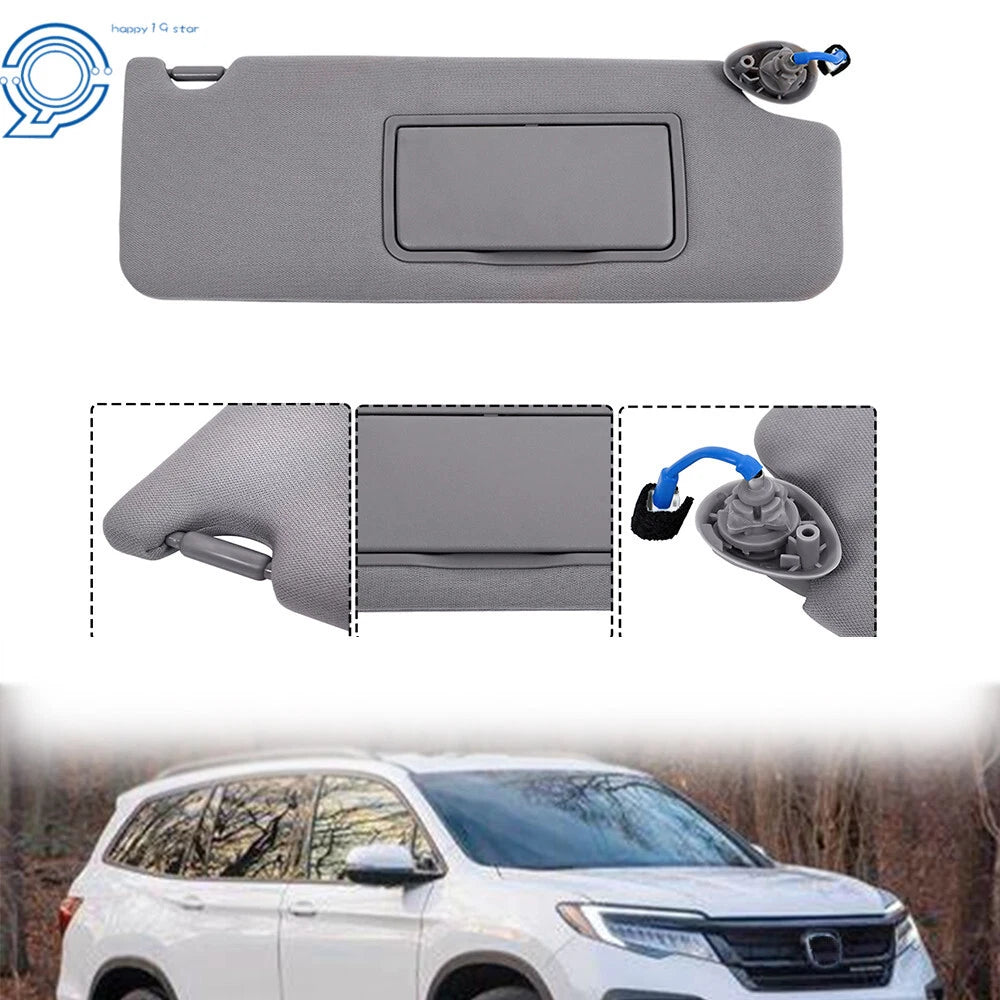 Passenger Right Sun Visor with Light for Honda Pilot Ridgeline (2017–2021)