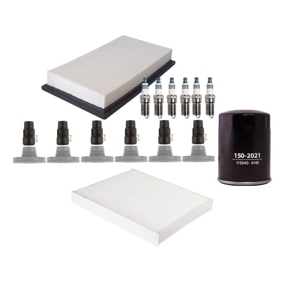 Denso Tune Up Kit 6 Spark Plugs & Boots for Ford Explorer Flex MKS MKT Taurus