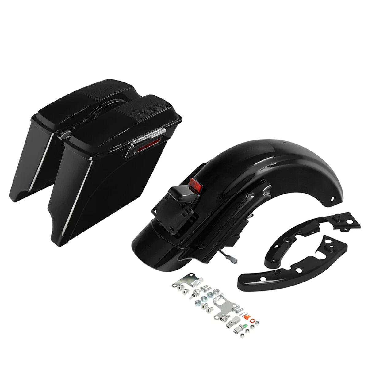 5" Saddlebags 6X9" Speaker Lids LED for Harley Touring (2009–2013)