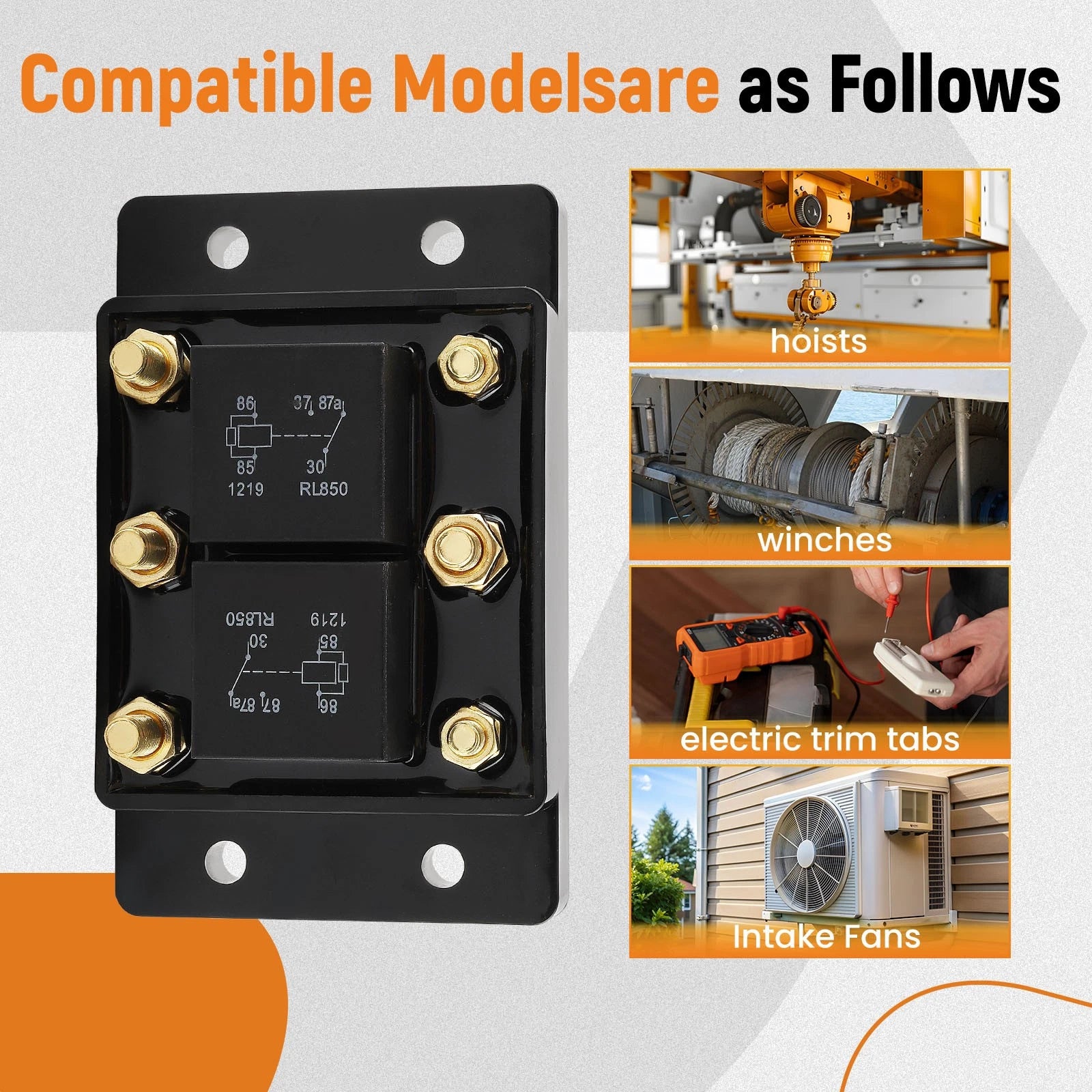 Forward & Reverse Relay Module for Snow Plow ATP0110