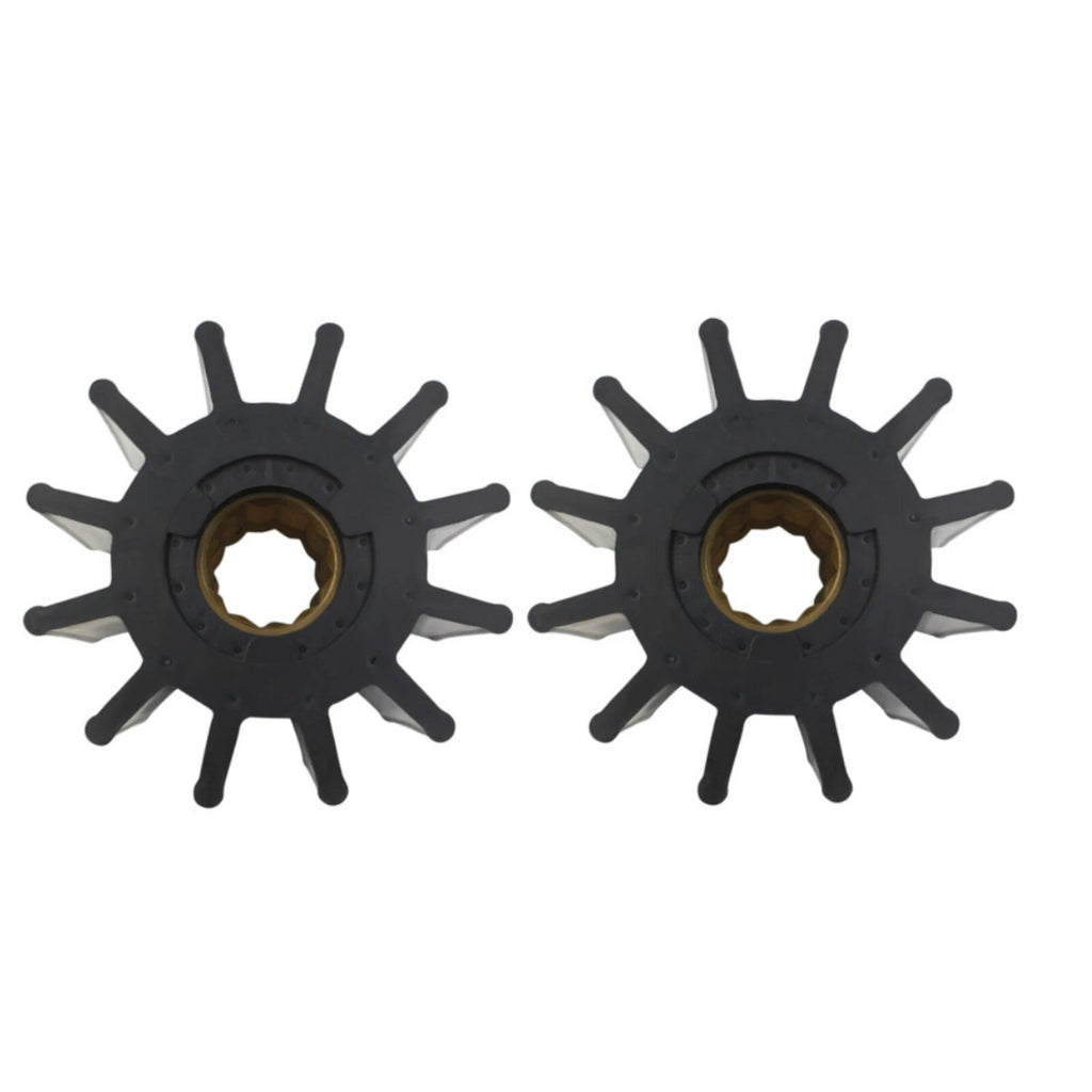 2X Water Pump Impeller for Jabsco (17935-0001, 09-819B, 875660, 825942, 807904, 18-3275)