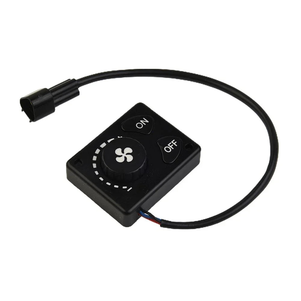 Diesel Air / 12/24V / Parking Heater Control LCD Knob Switch for Vehicles