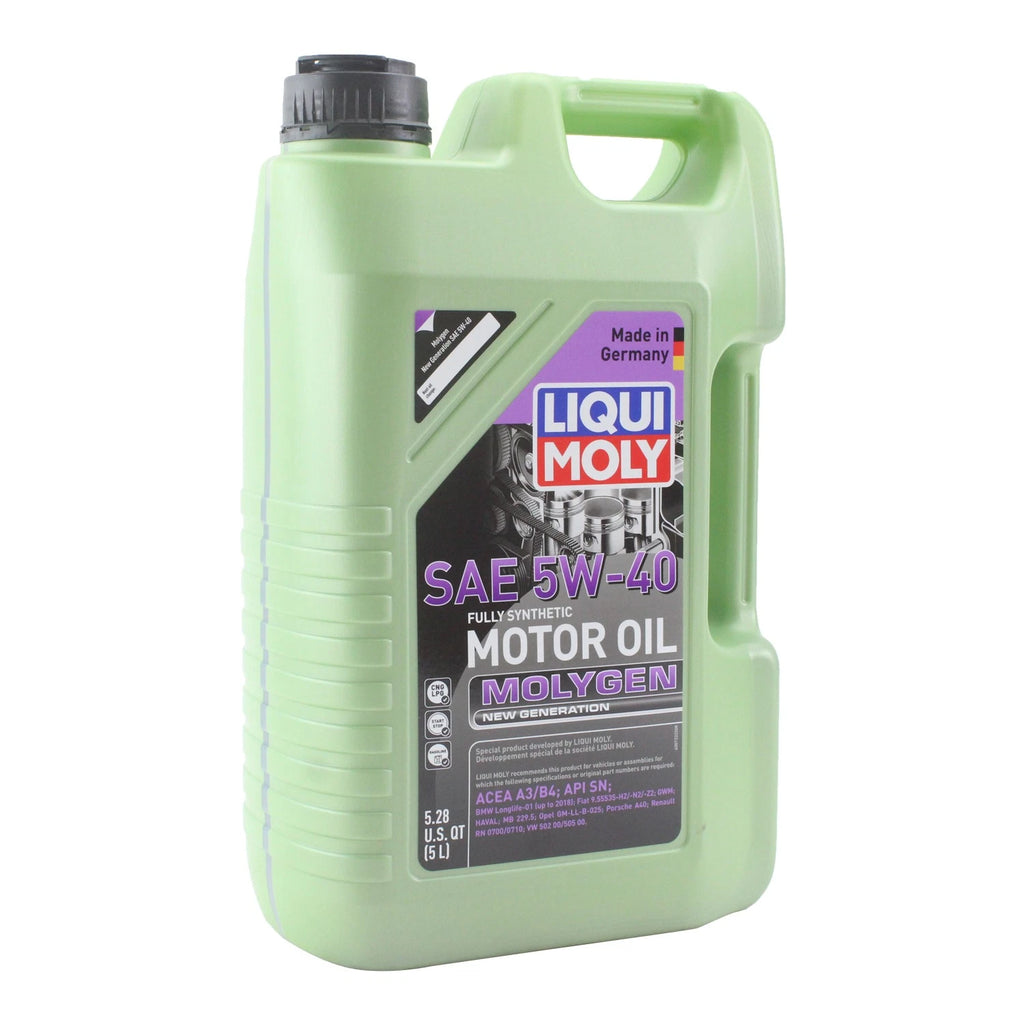 Liqui Moly 20232 Engine Motor Oil 5W-40 for Various Makes Models (5 L)