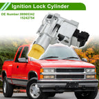 Ignition Lock Cylinder Assembly for Chevrolet Silverado 1500 (2003–2006) 88965342
