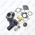 Thermostat Housing Kit Tee Valve for Mercruiser 305 5.0L 5.7L (8M0061381)